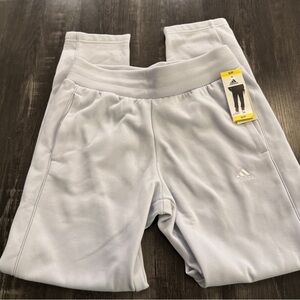 Adidas Light Gray Men's Sweatpants